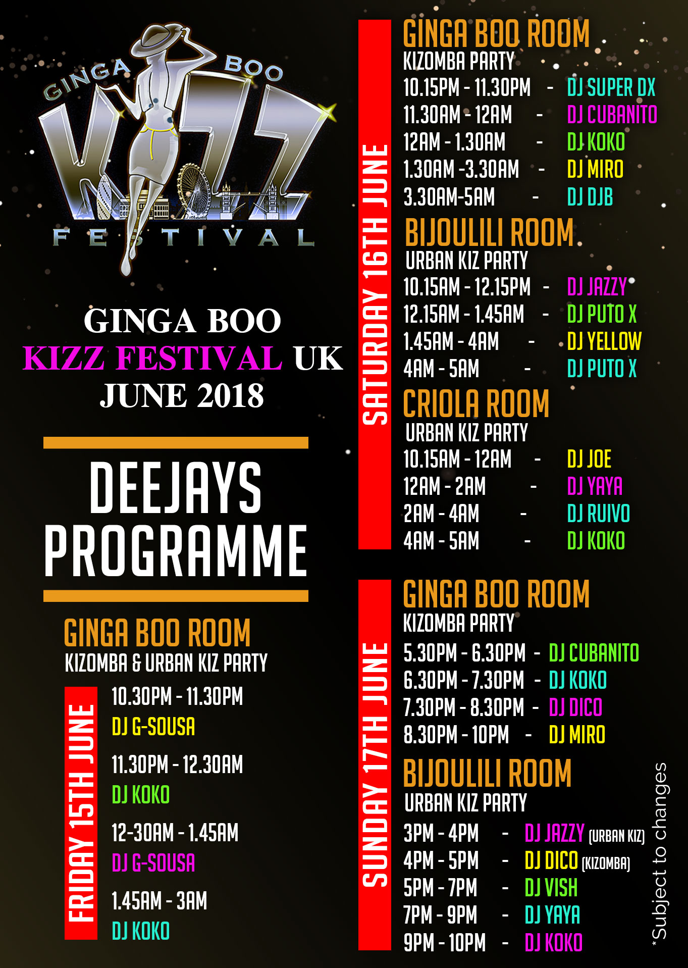 DEEJAYS-PROGRAMME